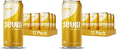 Zevia Zero Sugar Soda,Cream Soda,16 oz Cans – Naturally Sweetened,Non-GMO Project Verified,Gluten-Free,Vegan,(Pack of 24)