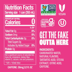 Zevia Zero Sugar Soda, Cherry Cola, 12 oz Cans (24-Pack) – Naturally Sweetened, Non-GMO Project Verified, Gluten-Free, Vegan